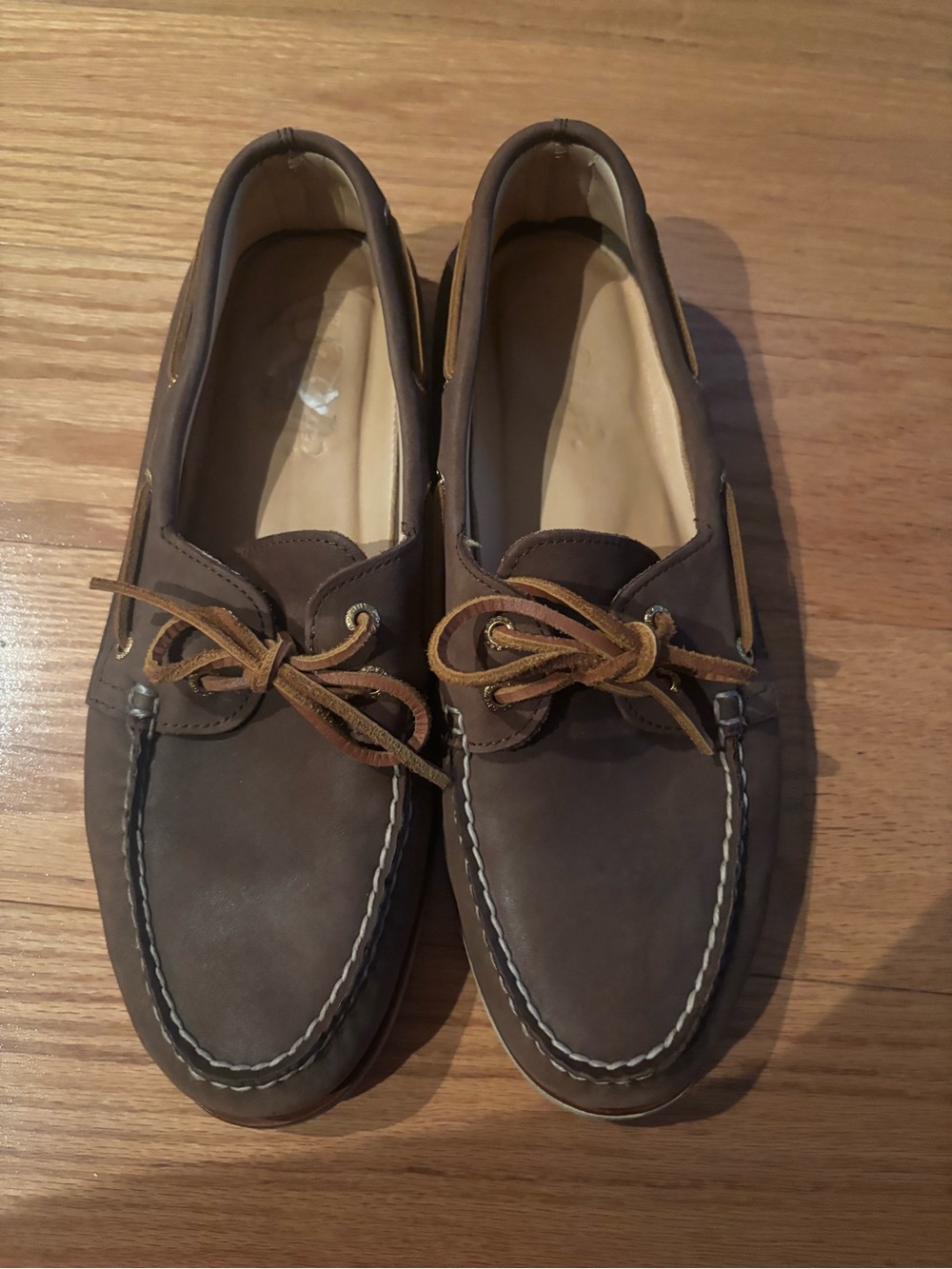 Sperry Gold Cup Brown Leather Boat Shoes - Picture 2 of 3
